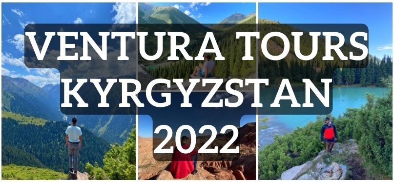 Collage of Ventura Tours Kyrgyzstan for PayPal payments